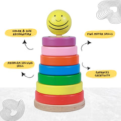 Advanced Shape Stacker - SmartBee Toys