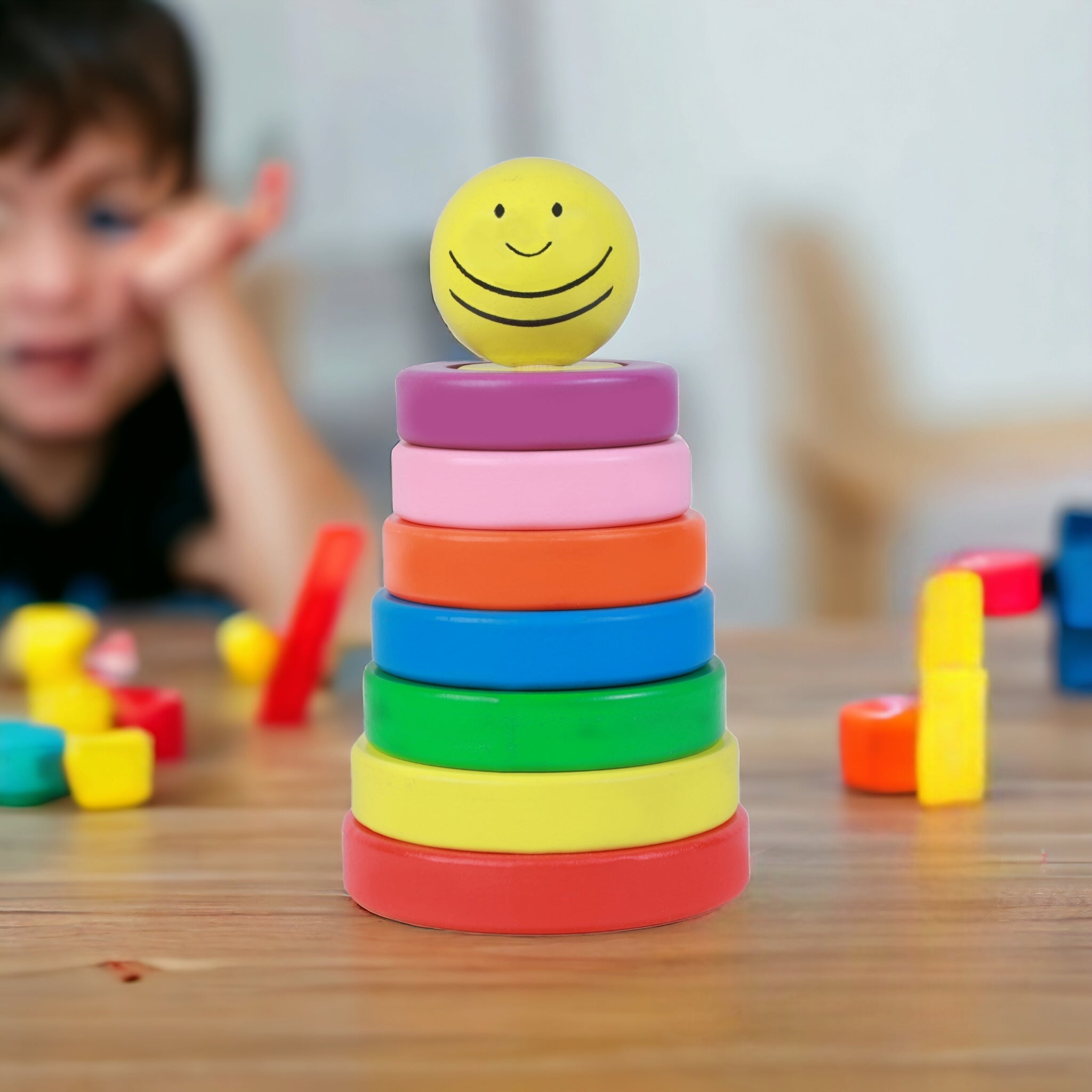 Advanced Shape Stacker - SmartBee Toys