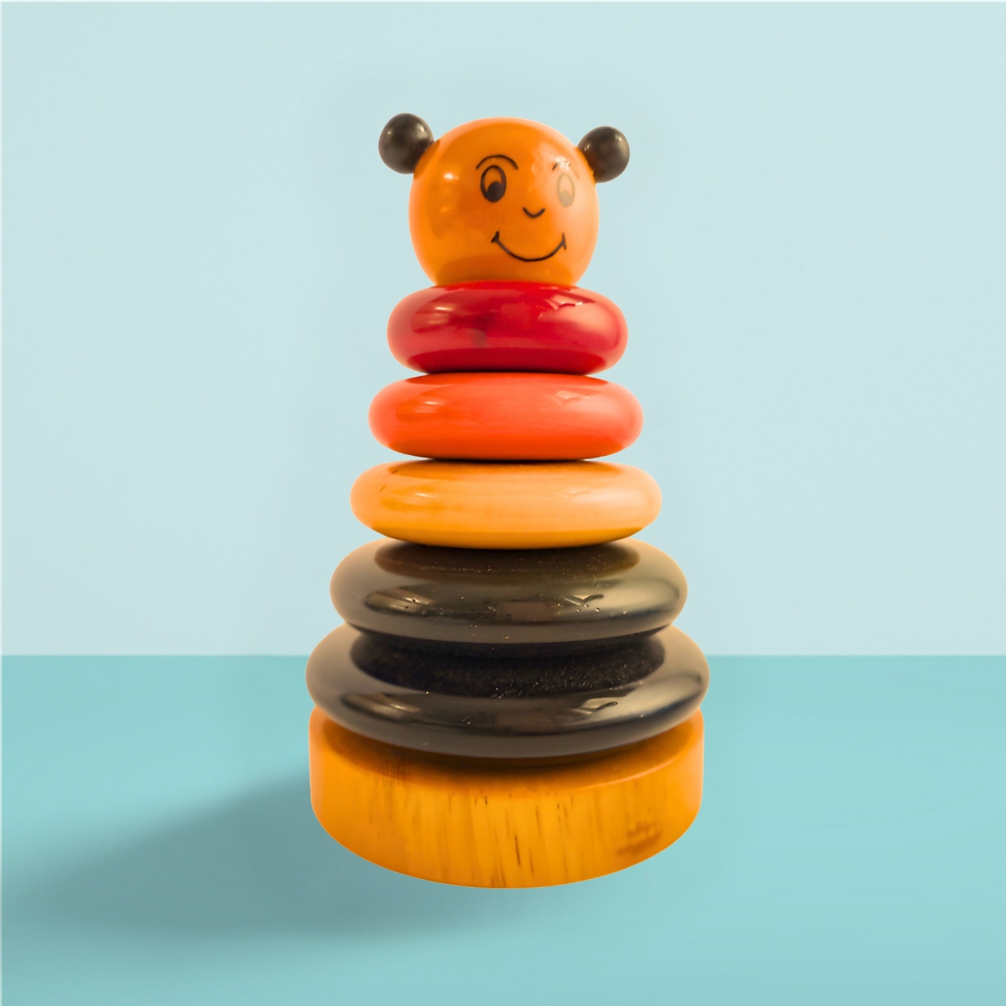 Channapatna Size Stacker - SmartBee Toys